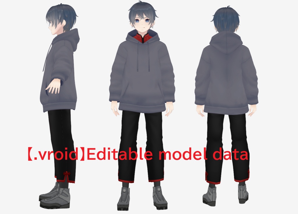 【¥0〜】Savi【VRChat / 3D model】(.xavater / .unitypackage / .vroid)