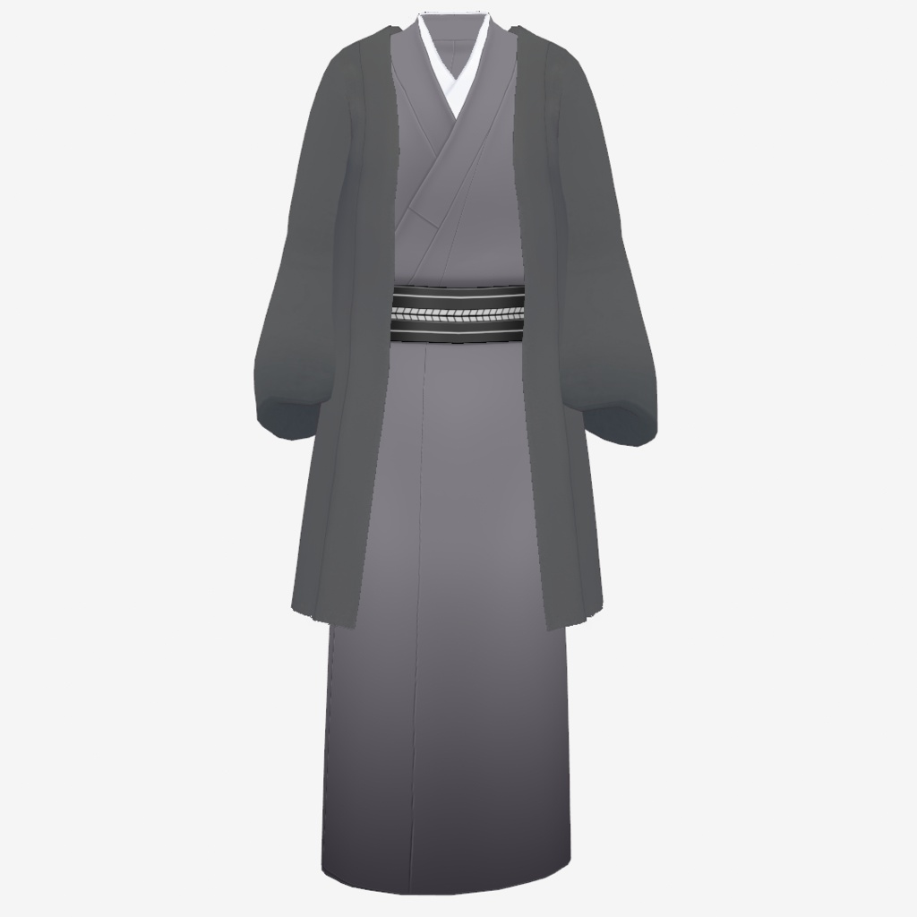 【無料/Free】羽織のある着物(.xwear / .vroidcustomitem)