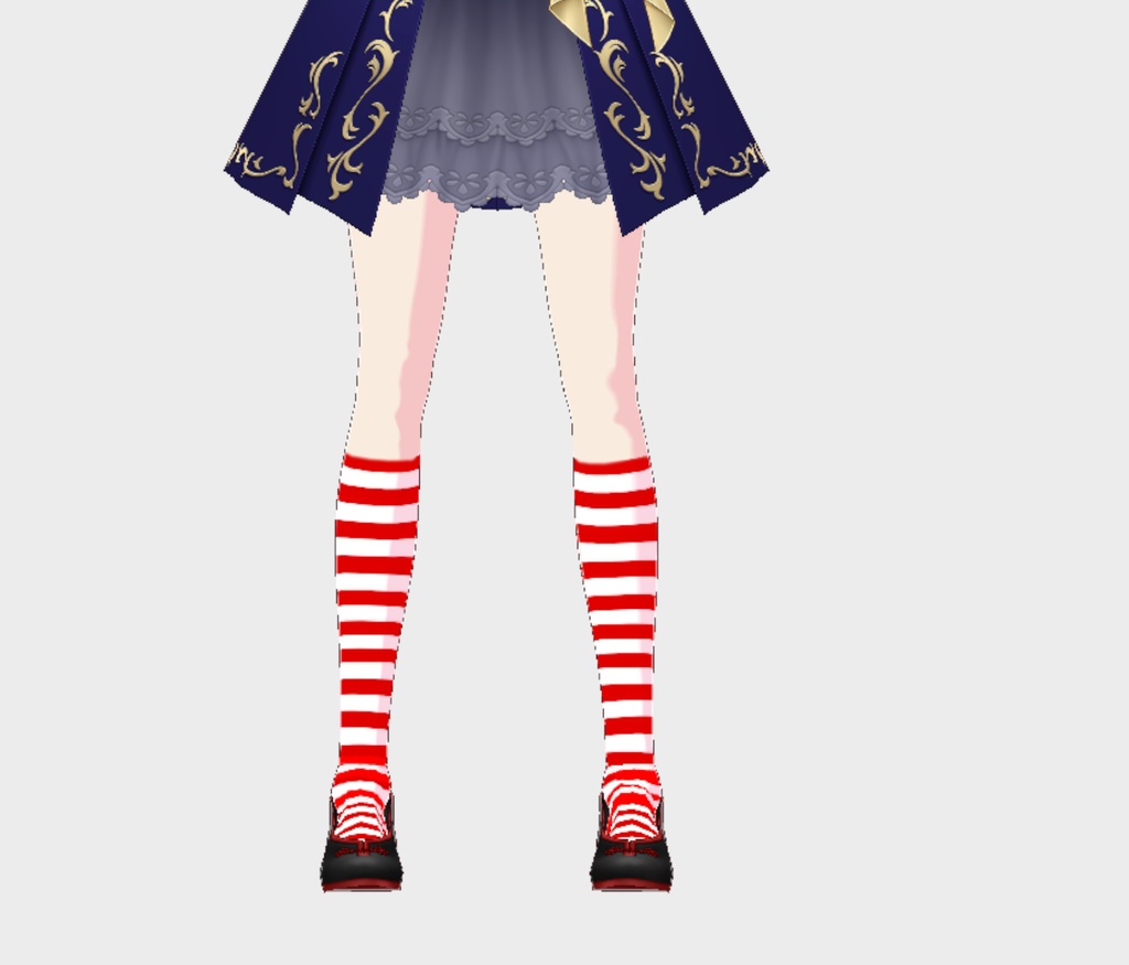Vroid Christmas Socks