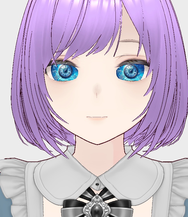 vroid clock eye