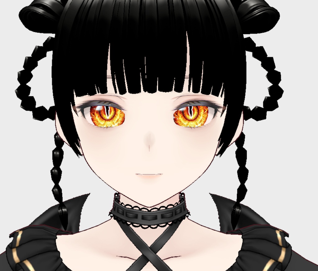 Vroid Demon eyes