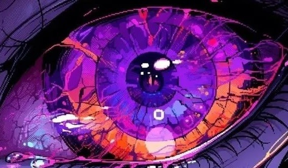 vroid purple eyes