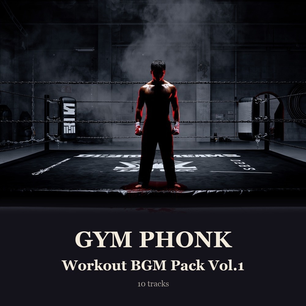 GYM PHONK ワークアウトBGMパック Vol.1 ─ TITAN PROTOCOL【10曲・WAV】