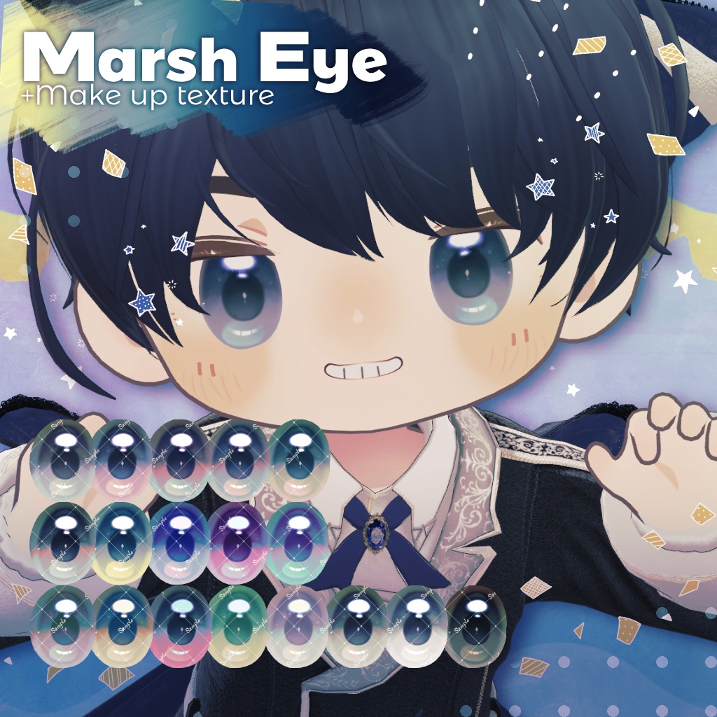 【まめひなた専用】Marsh eye + Makeup texture