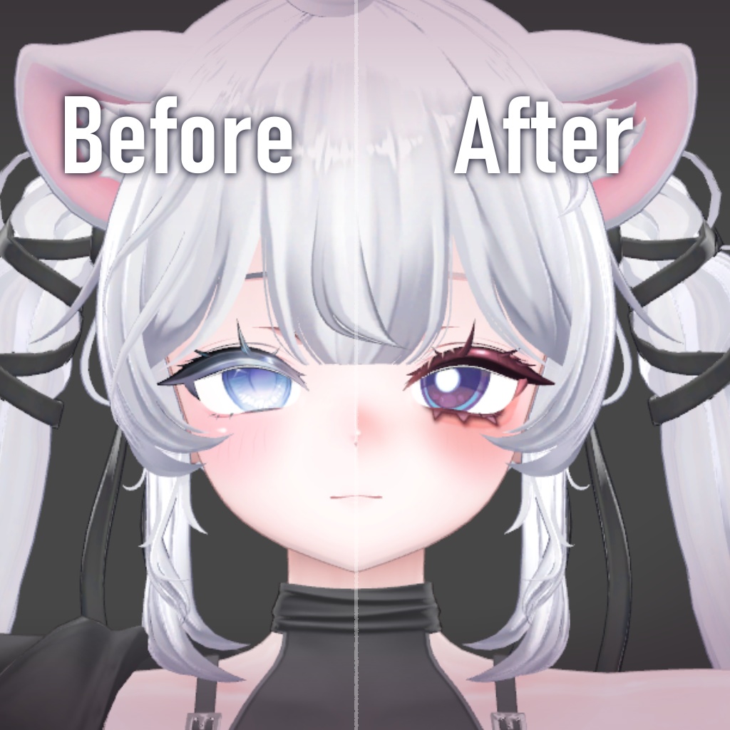 【2Avatars】TOXIC POP Eye + Makeup texture【Sio/ショコラ対応】