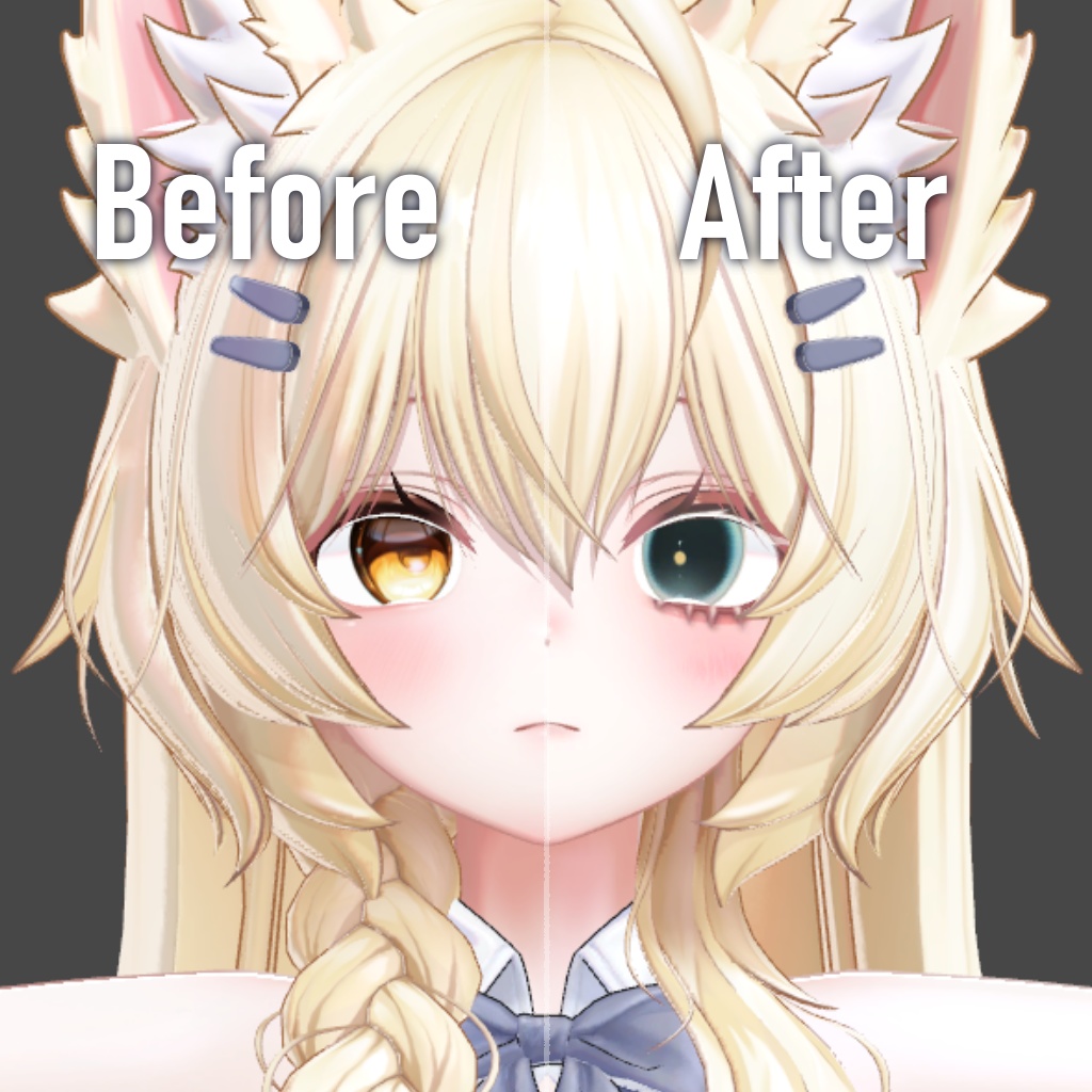 【2Avatars】TOXIC CANDY Eye + Makeup texture【Mayo/ミルフィ対応】