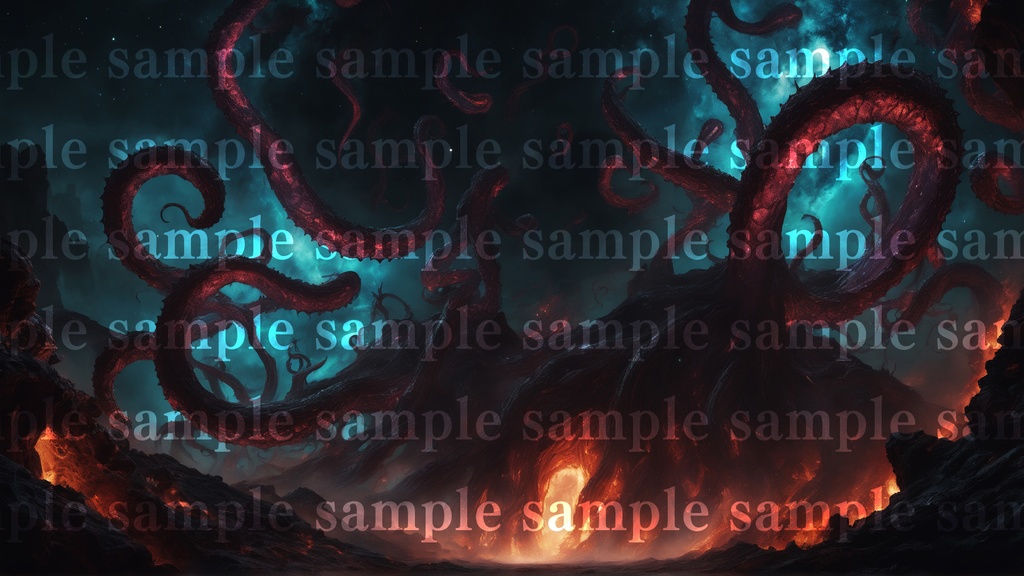 【TRPG背景素材集】シナリオ終幕演出素材集 - Cosmic Horror Final Scene Pack|クトゥルフ神話背景素材集