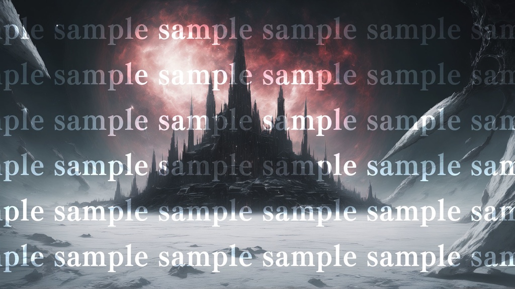 【TRPG背景素材集】《終焉神域》白ノ原 - The White Expanse|クトゥルフ神話背景素材集