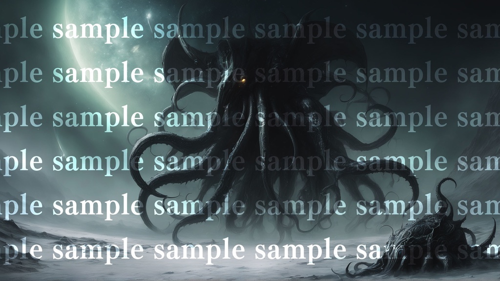 【TRPG背景素材集】《終焉神域》白ノ原 - The White Expanse|クトゥルフ神話背景素材集