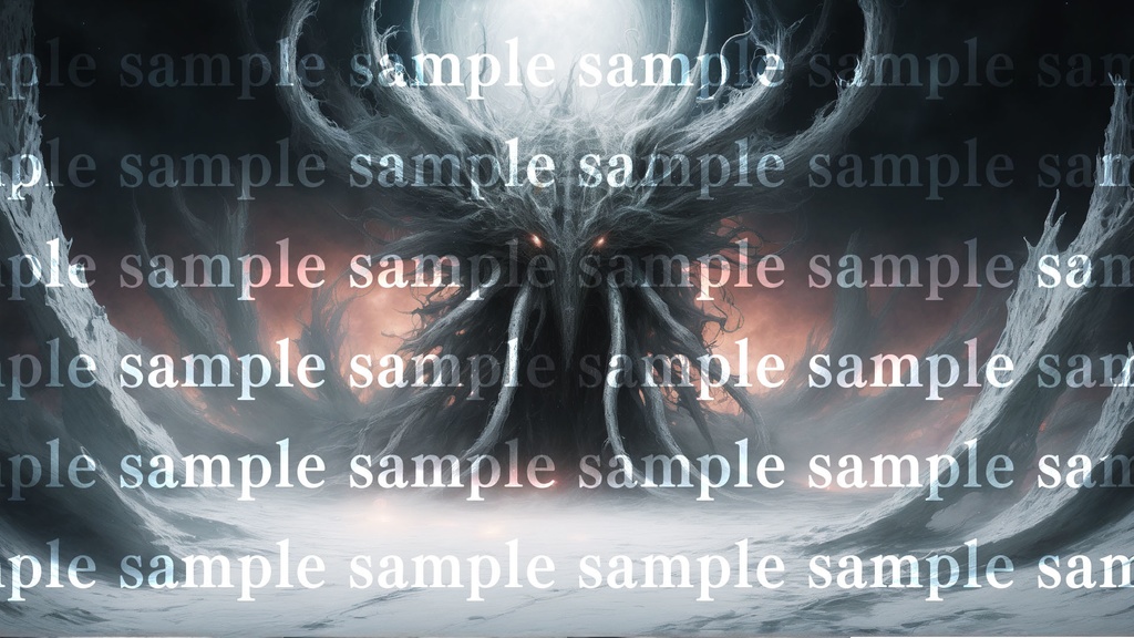 【TRPG背景素材集】《終焉神域》白ノ原 - The White Expanse|クトゥルフ神話背景素材集