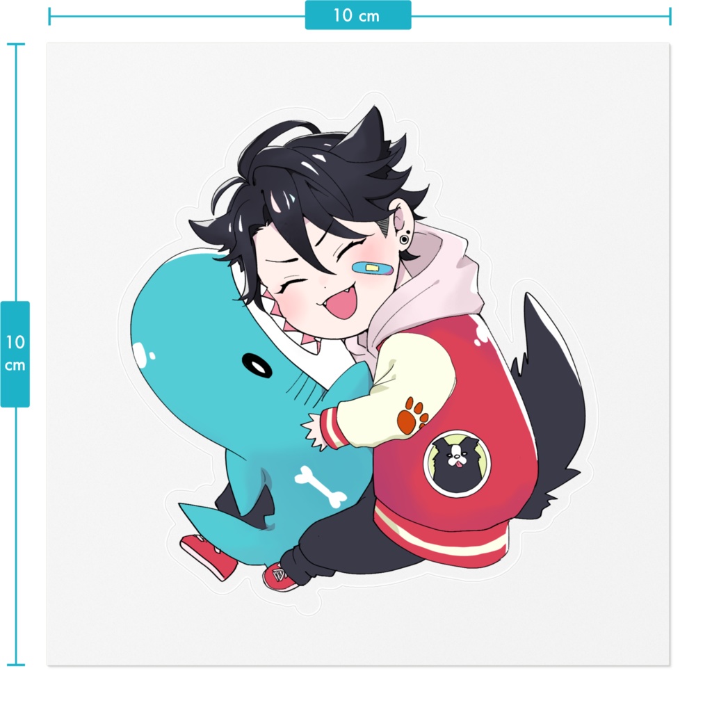 わんこ男子ステッカー