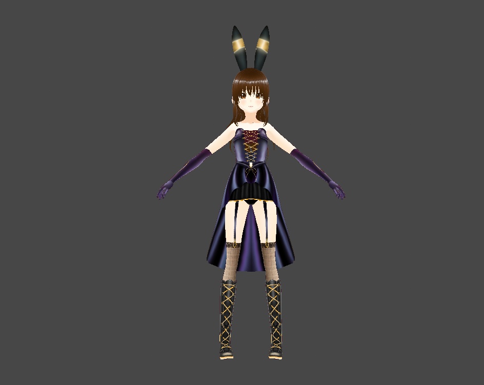 Vroid Umbreon Outfit 