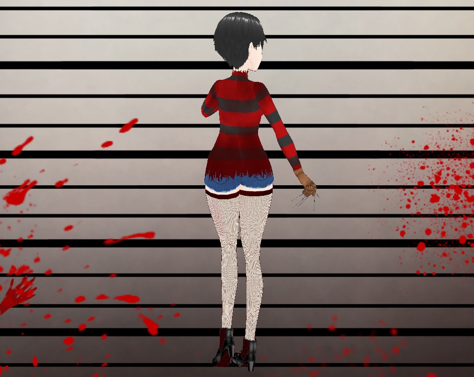 Krueger cosplay for girls