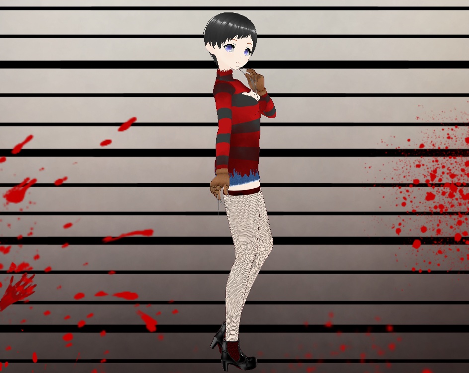 Krueger cosplay for girls