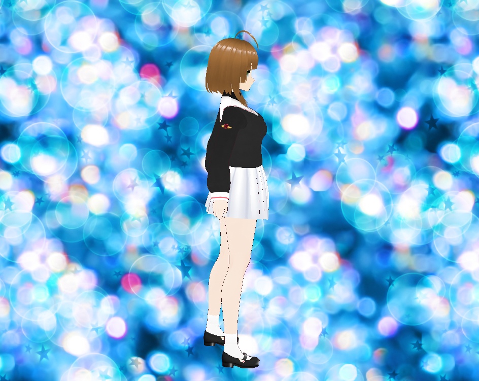 Sakura card captor school uniform cosplay