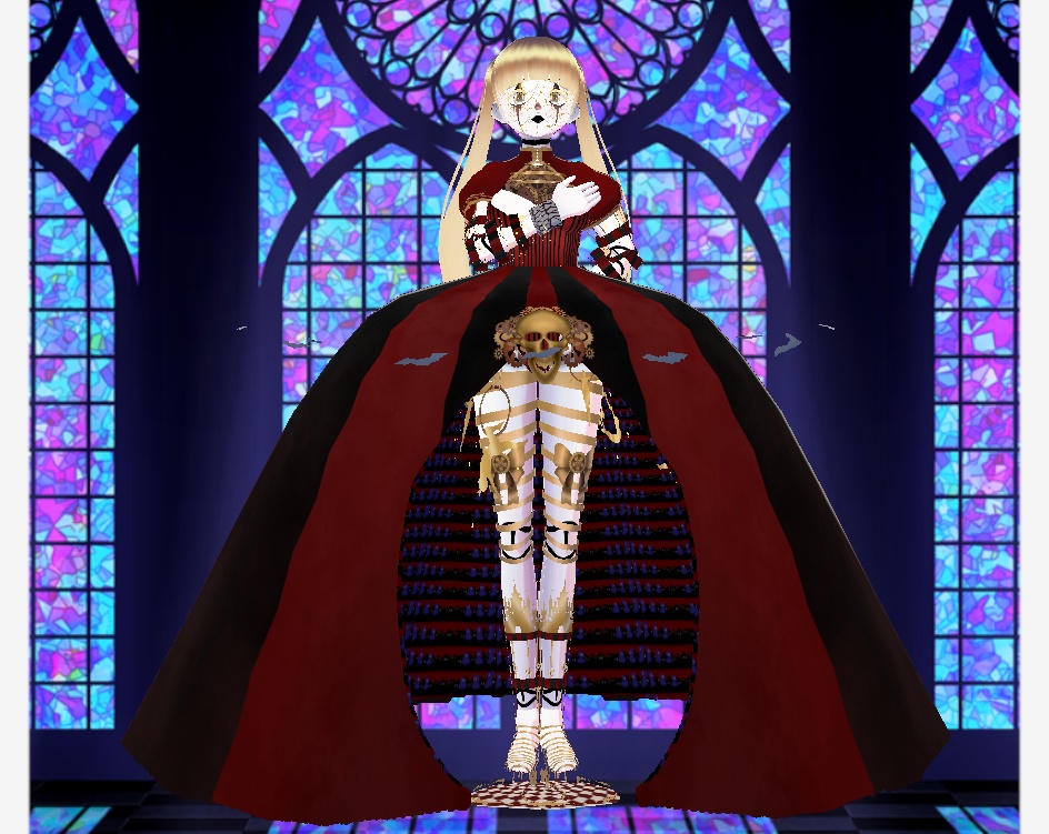 Halloween doll carnival VRM full character