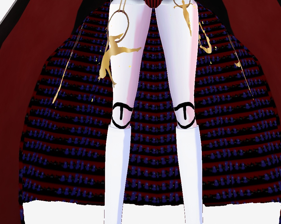 Halloween doll carnival VRM full character