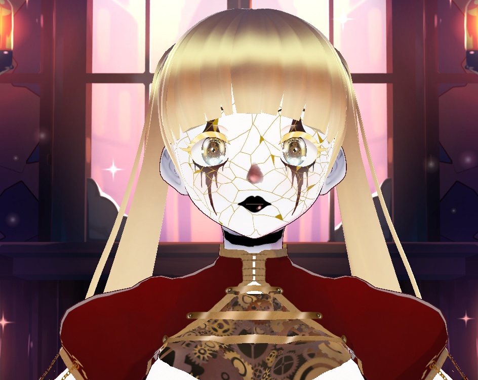 Halloween doll carnival VRM full character