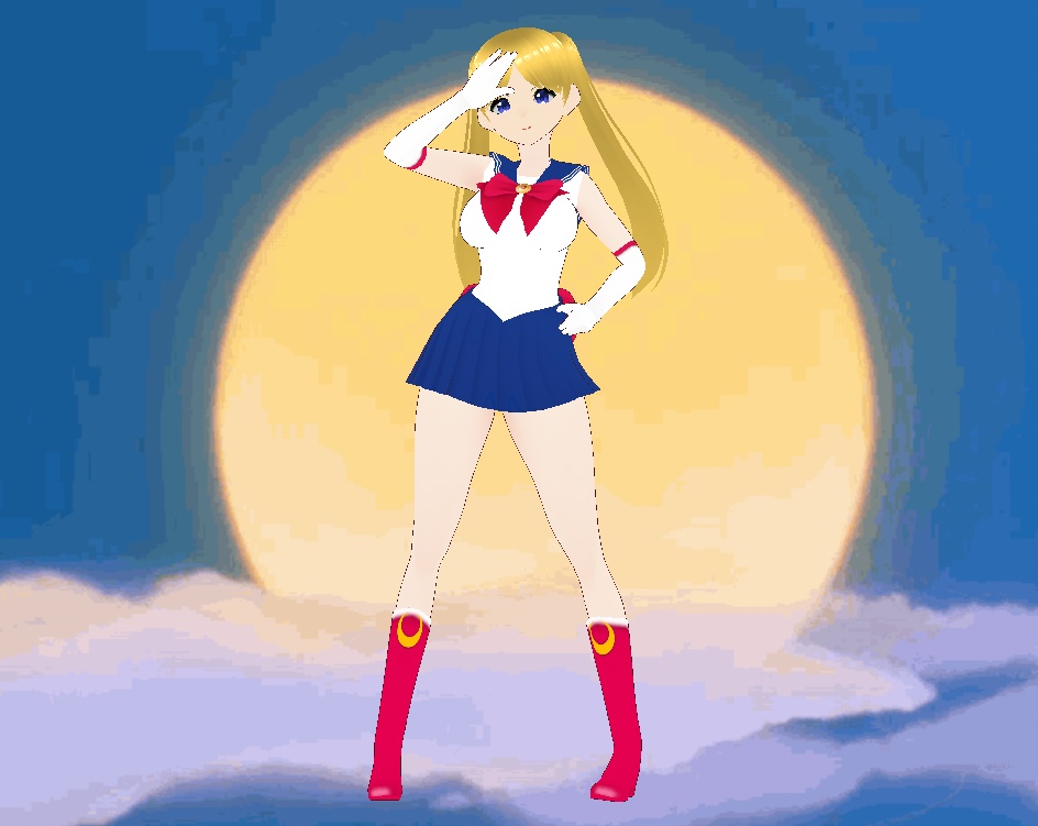 Sailor Moon Vroid Cosplay