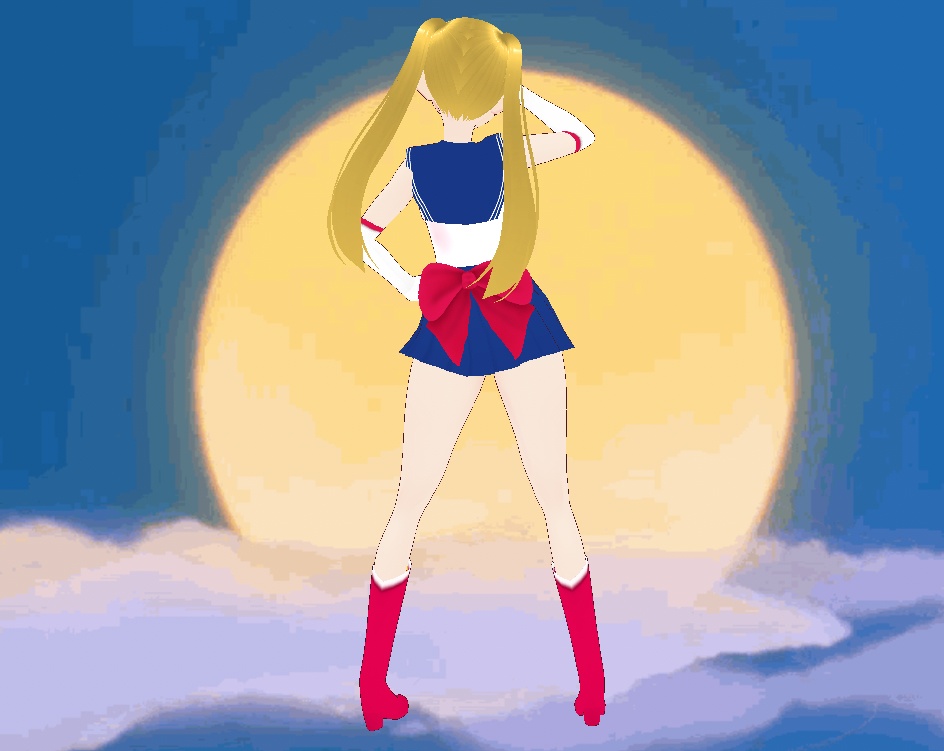 Sailor Moon Vroid Cosplay