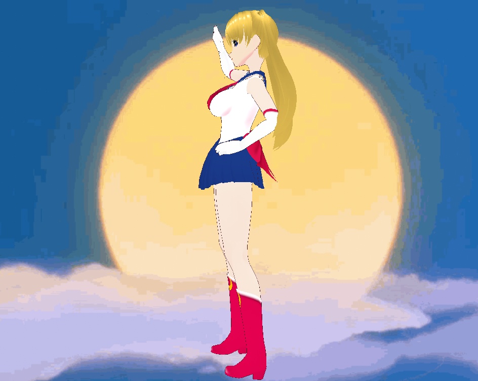 Sailor Moon Vroid Cosplay