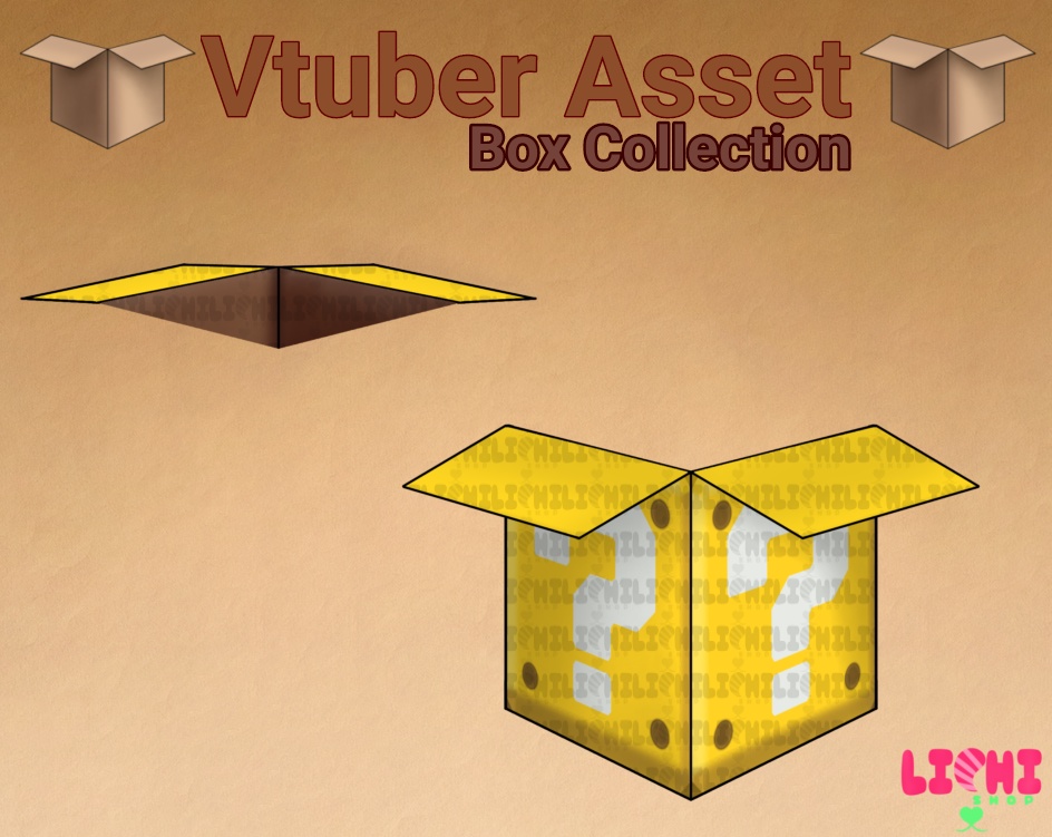Vtube asset box collection