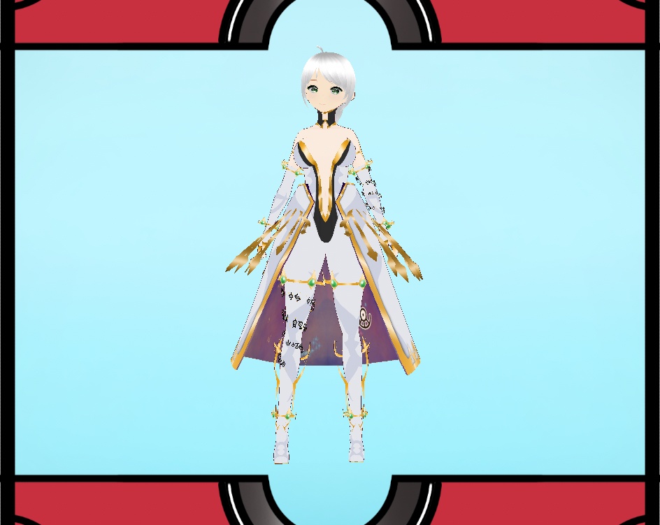 Vroid Pokemon Arceus cosplay