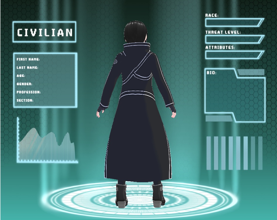 Vroid SAO Kirito Cosplay