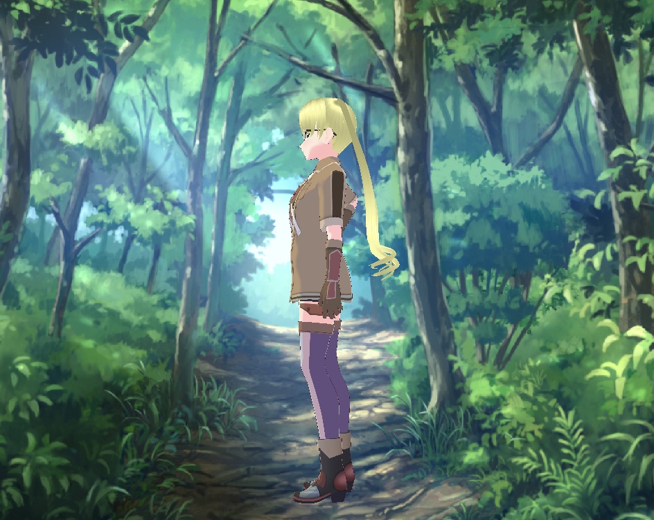 Vroid Made in abbys female uniform cosplay