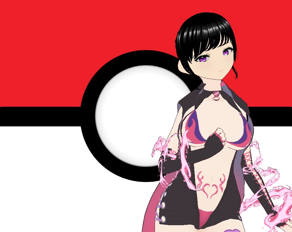 Vroid Pokemon Salazzle Female cosplay