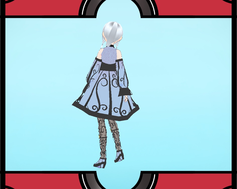 Vroid Pokemon Chandelure Female cosplay