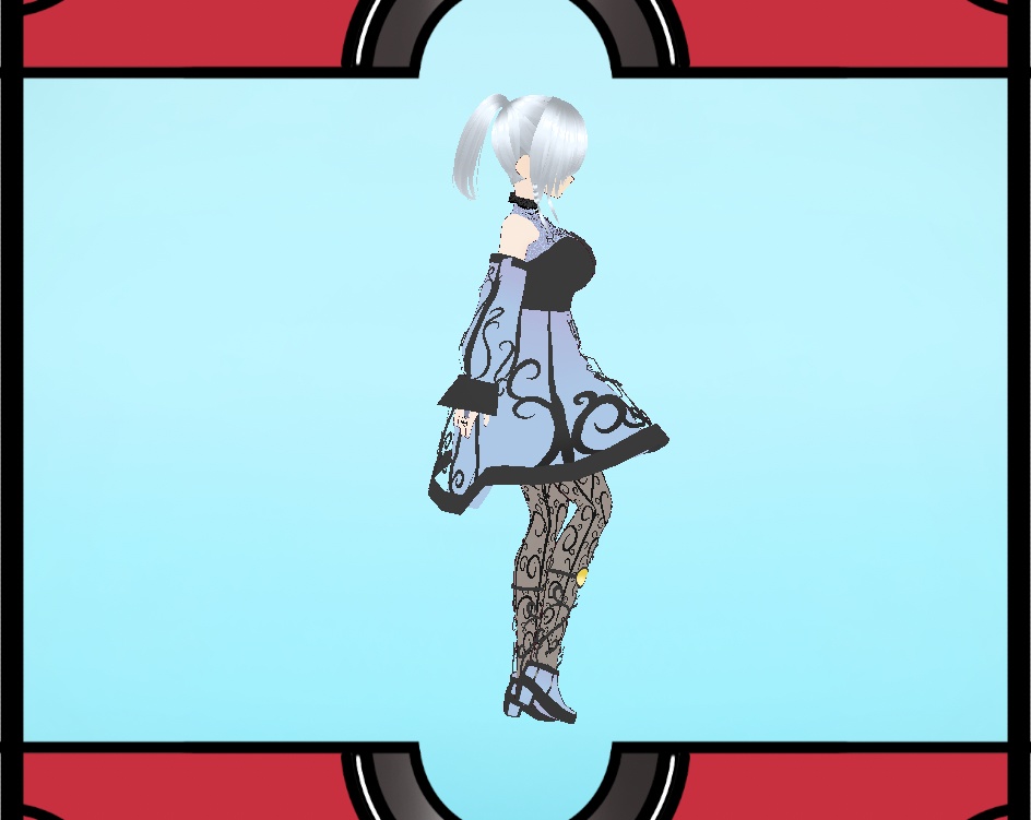 Vroid Pokemon Chandelure Female cosplay