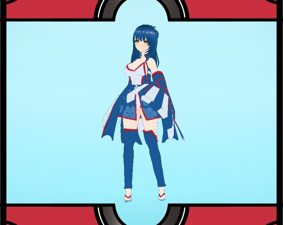 Vroid Pokemon Kyagre Female