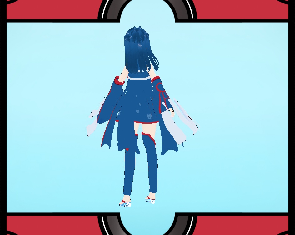 Vroid Pokemon Kyagre Female