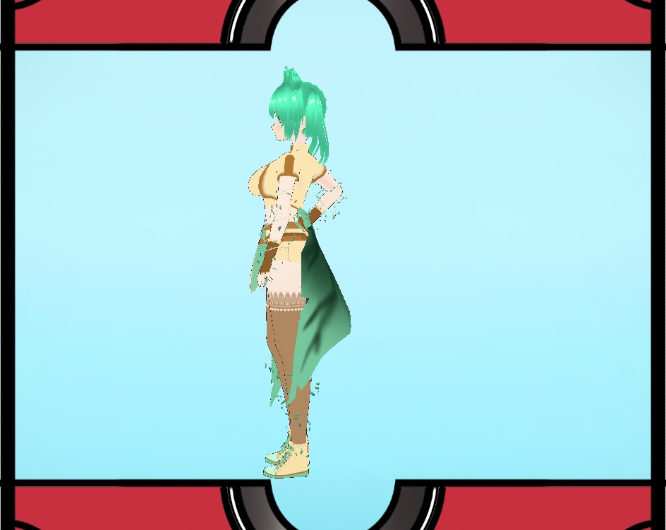 Vroid Pokemon Leafeon Female