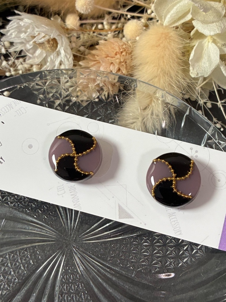 【鬼滅の刃】不死川玄弥 イメージ アクセサリー 【ピアスorイヤリング】