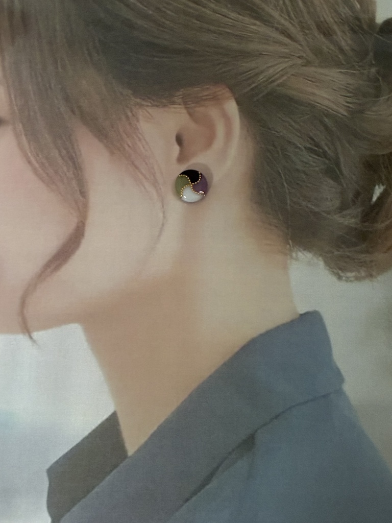 【鬼滅の刃】不死川実弥 不死川玄弥 イメージ アクセサリー 【ピアスorイヤリング】