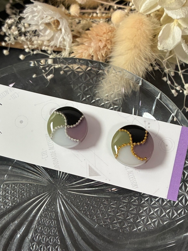 【鬼滅の刃】不死川実弥 不死川玄弥 イメージ アクセサリー 【ピアスorイヤリング】