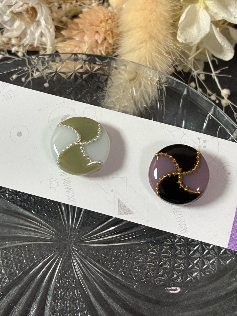 【鬼滅の刃】不死川実弥 不死川玄弥 イメージ アクセサリー 【ピアスorイヤリング】