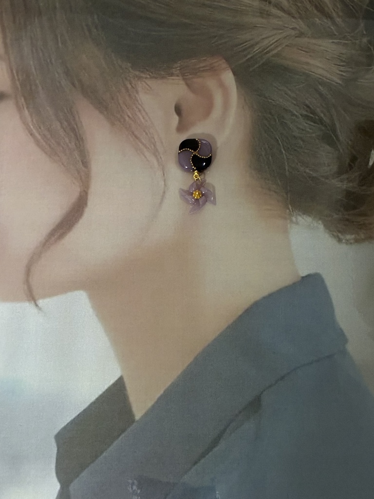 【鬼滅の刃】不死川実弥 不死川玄弥 イメージ 【ピアスorイヤリング】