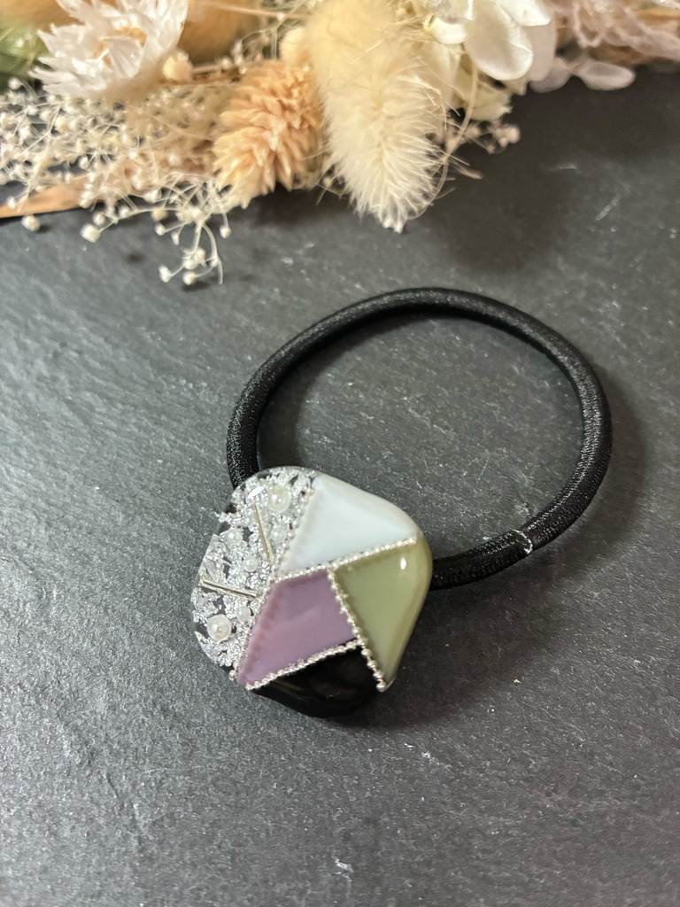 不死川実弥 不死川玄弥 モチーフ イメージ ヘアアクセサリー ヘアゴム 鬼滅の刃 金箔 銀箔