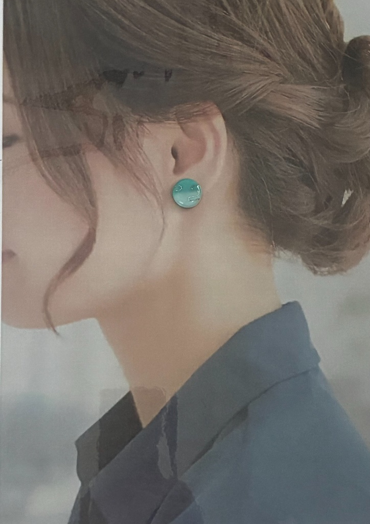 【鬼滅の刃】 時透有一郎 時透無一郎 イメージ モチーフ アクセサリー レジン ピアスorイヤリング