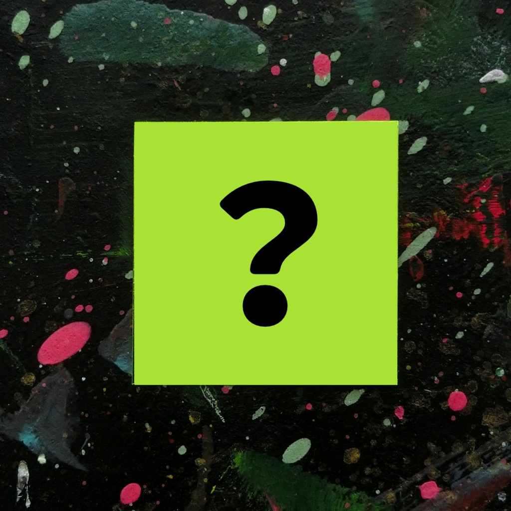 ビリビリ蛍光シール