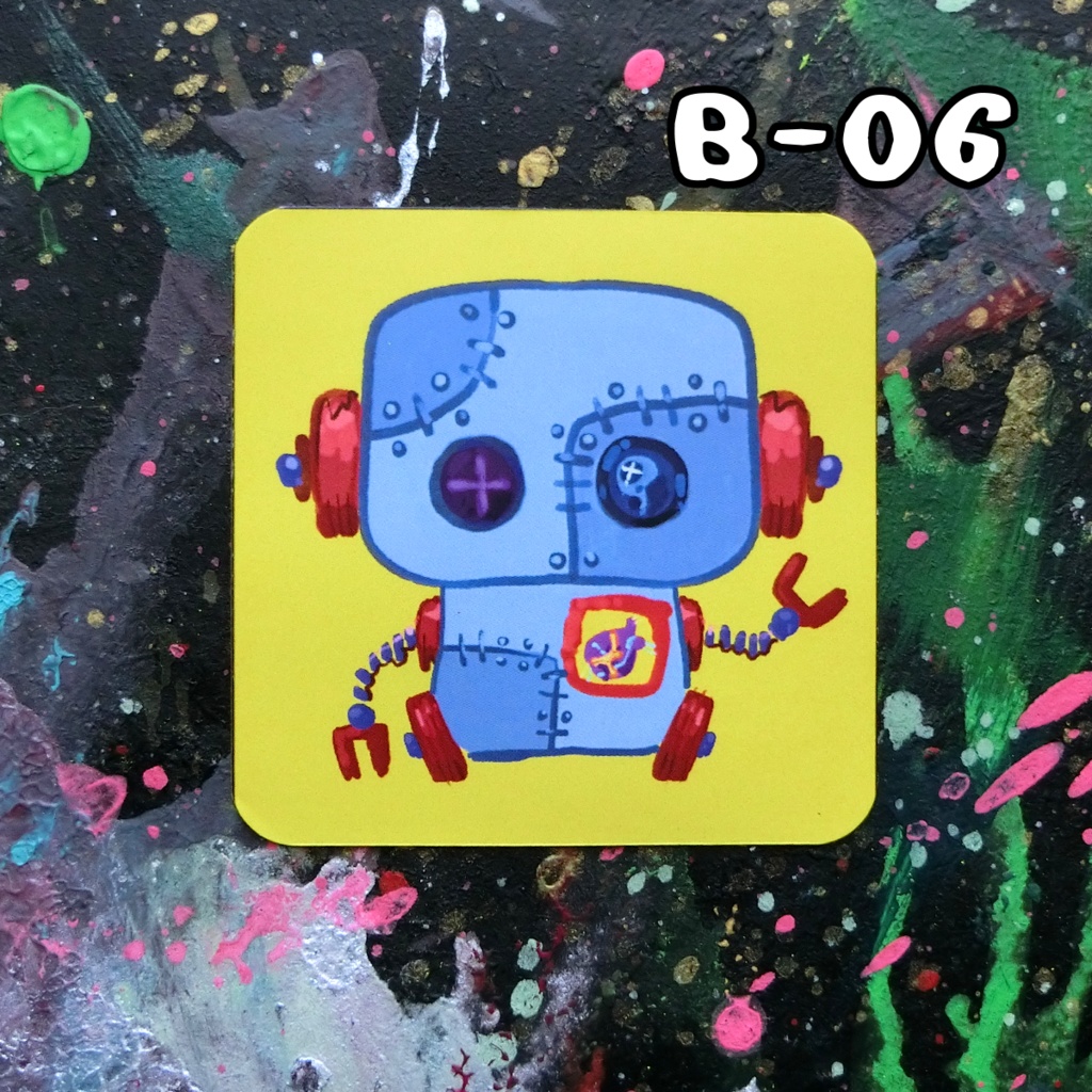 情緒不安定いろんなシール