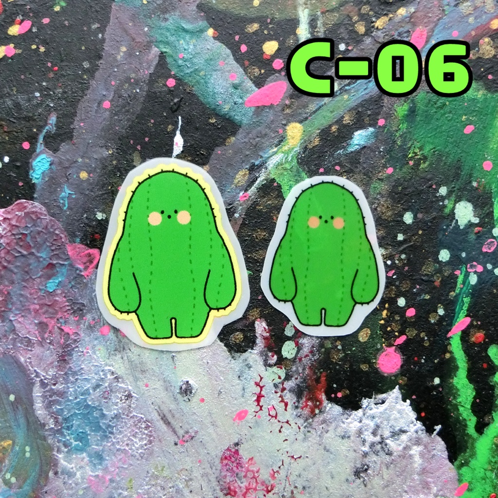 ぱやぱやクリアシール🌵