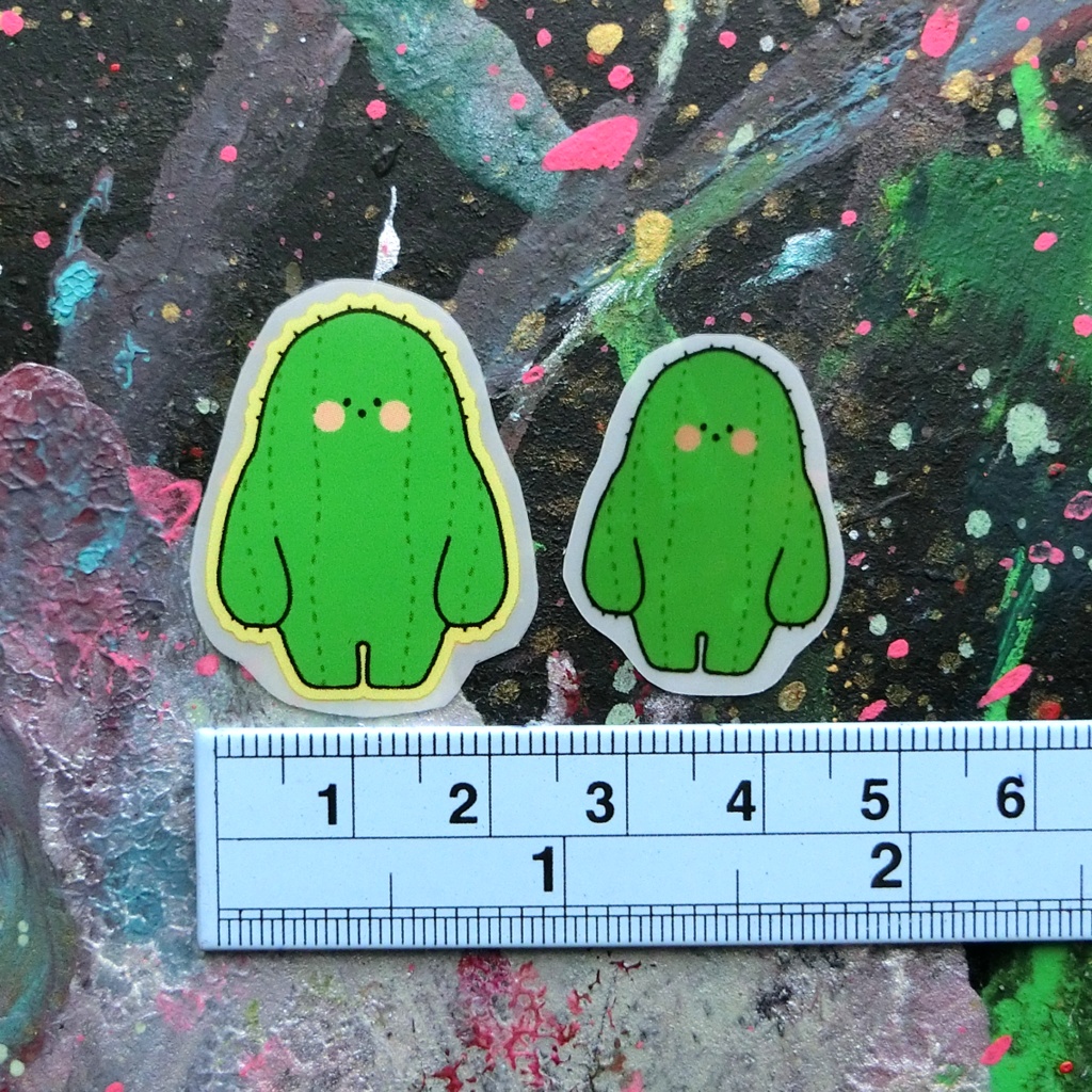 ぱやぱやクリアシール🌵