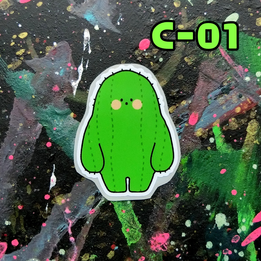 ぱやぱやクリアシール🌵