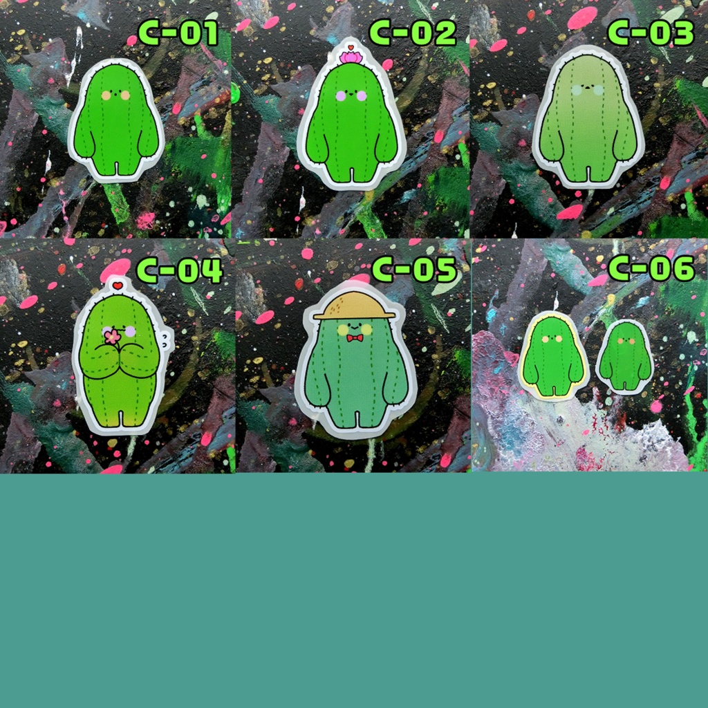 ぱやぱやクリアシール🌵