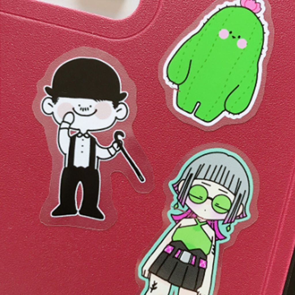 ぱやぱやクリアシール🌵