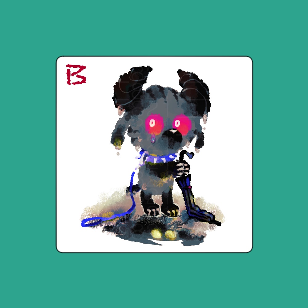 傘が折れた シール